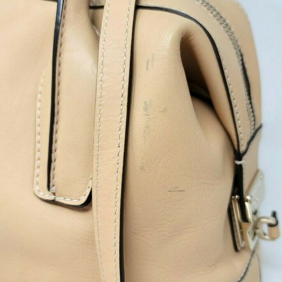 Auth Tods D Styling Bauletto Medium Leather Tote - Picture 7 of 12